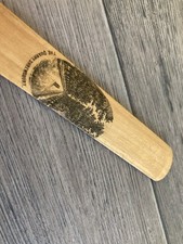 The Quarry Shrewsbury Mauchline Ware Wooden Tourist Souvenir Page Turner Paddle