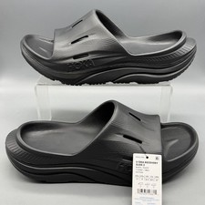 Hoka One One Ora Recovery Slide 3 Unisex Mens 9 Women  s 11 Black New W/TAGS