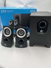Logitech Z313 2.1 Multimedia Speaker System with Subwoofer No Audio 