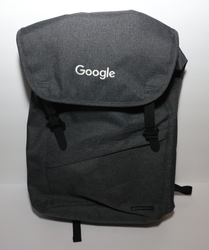 Google Stormtech Gray Backpack Promo Employee Customer Merch
