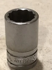 Snap On SW201  1/2" drive  5/8" 12 point  socket
