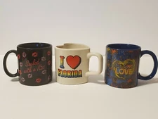  3 Coffee Tea Mug Cup 14 Oz Great for Drinking!