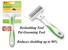 ANDIS COAT Hair DESHEDDING STRIPPER Dematting Rake TOOL Mat Shed*ALL DOG BREEDS