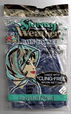 Vintage 1970s Rain Bonnet Stormy Weather Ex. Full Cut Ex Long Ties K-MART H