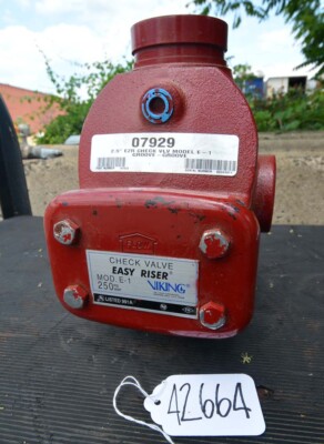 Easy Riser Check Valve Viking Easy Riser Check Valve 07929 (Inv.42664) | eBay