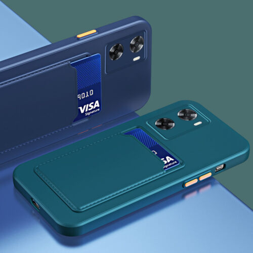 Case For Oppo A17K A54 A96 A94 A58 A78 Shockproof Soft Silicone Card Slot Cover - Picture 4 of 23