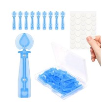 Sterile Pimple Needles, 50 Pcs Disposable Acne Needles and 72 Dots Acne Pimpl...