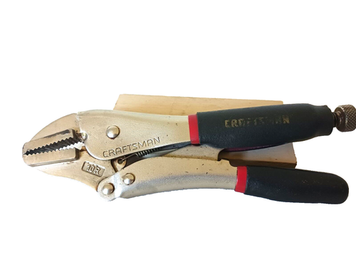 Craftsman Pro 10R Locking Pliers Cushion Grips & Teeth Good Plus Condition B