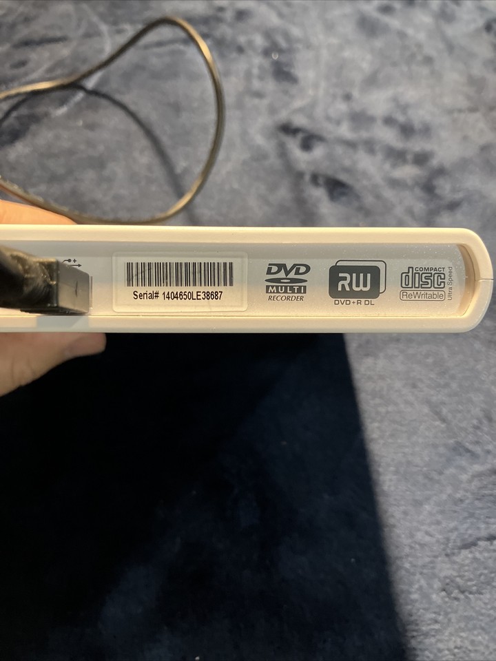 Memorex MRX650LE v7 White 8x Slim DVD Multi Format External Recorder Drive eBay