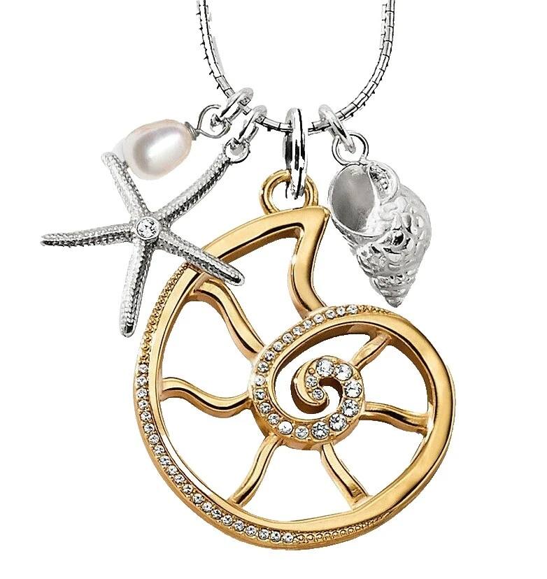 Carcasa de Cristal Collares y colgantes De moda plateado plata