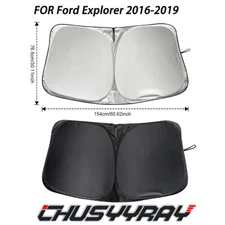 Windshield Sun shade Interior UV Protection FOR ford Explorer 2016-2019