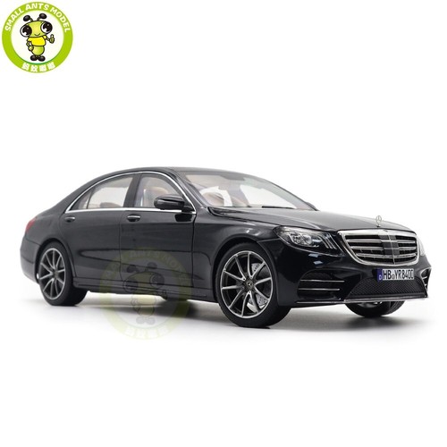 1/18 Benz S Class S450L AMG Line 2018 W222 Norev 183794 Black Diecast Model Car - Picture 5 of 15