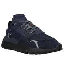 adidas Nite Jogger  Mens Blue Sneakers Casual Shoes EE5858