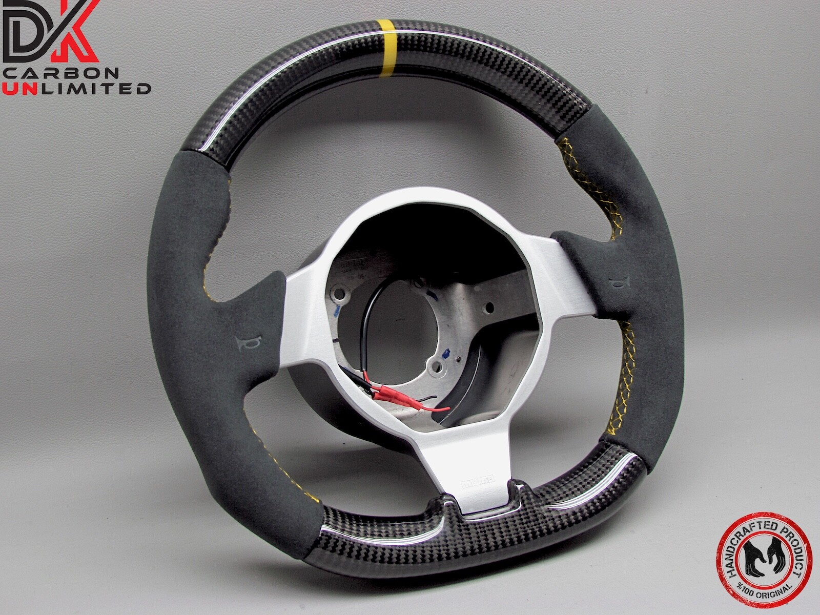 Lotus Exige Elise Red British Racing Green Blue Yellow Carbon Steering Wheel v2
