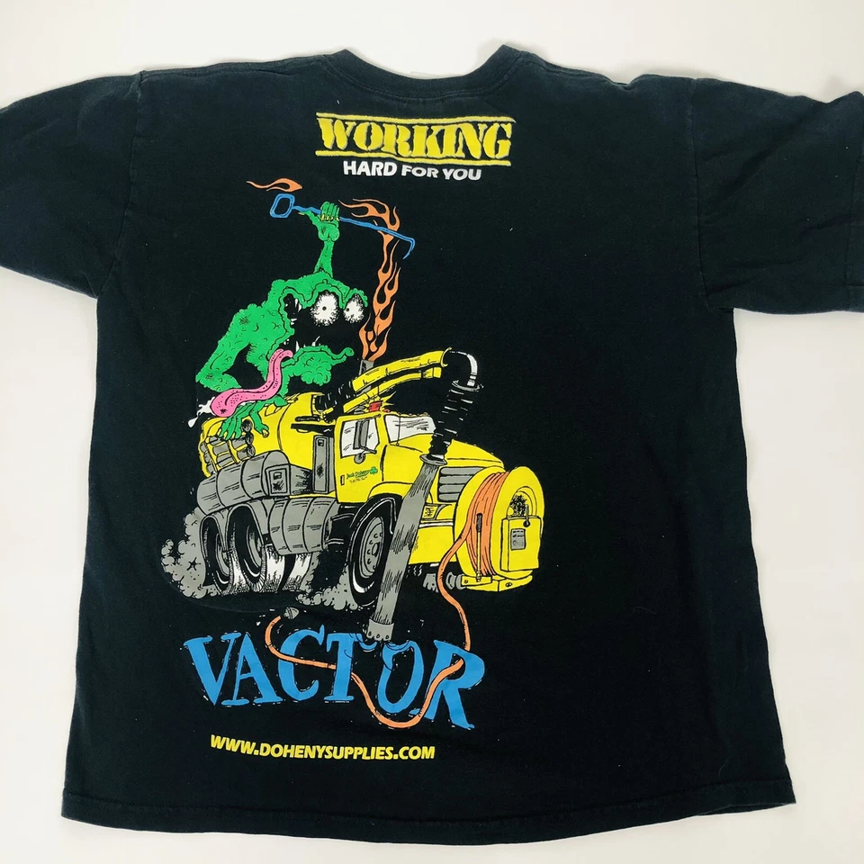 Lot of 3 Mens T Shirts Roy Route 66 Abe Lincoln Gangster Tractor Rental Size L Foto 2 de 4