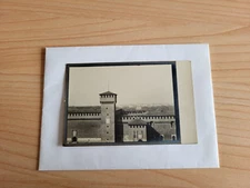Old Postcard Building Tower Italy RPPC 1900's