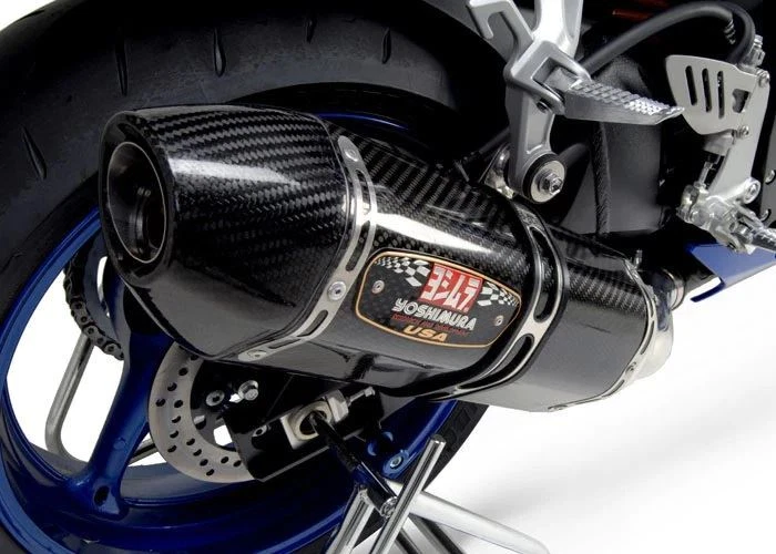 Escape Yoshimura carbono R77 sin cordones Suzuki GSX-R750 2008 - 2010 Foto 2 de 3
