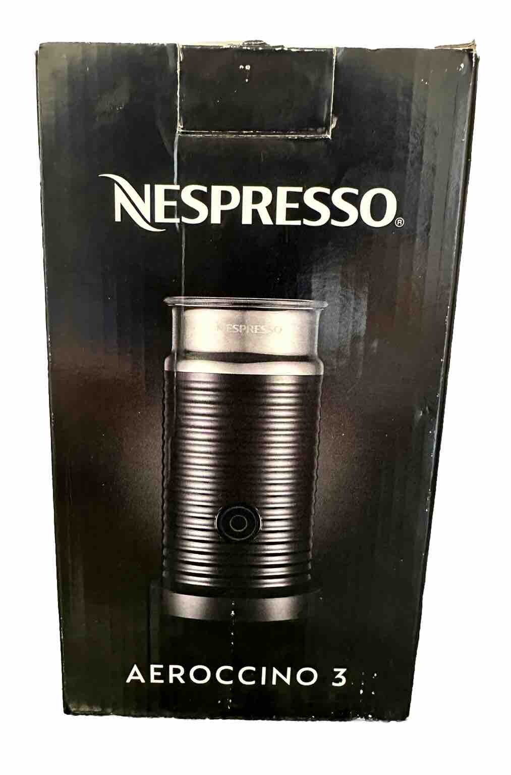 Montalatte Nespresso AEROCCINO3 | Schiuma Calda E Fredda | Acciaio Inox | Nero - Foto 4