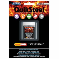 Quiksteel Xtreme High Temperature Metal Crack Hole Repair Putty 85g