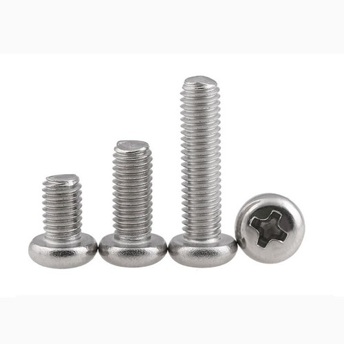 Phillips Pan Head Machine Screws Bolt Stainless Steel A2 Length 3 - 80mm M2.5 M3 - Picture 4 of 10