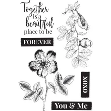 BIRDS EVERLASTING Collection Clear Unmounted Stamp Set Kaisercraft CS342 New