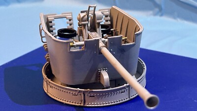 1:40 2 Stück für Schnellboot Zobel- Klasse 40-mm-Bofors-Geschütz Graupner Wiesel