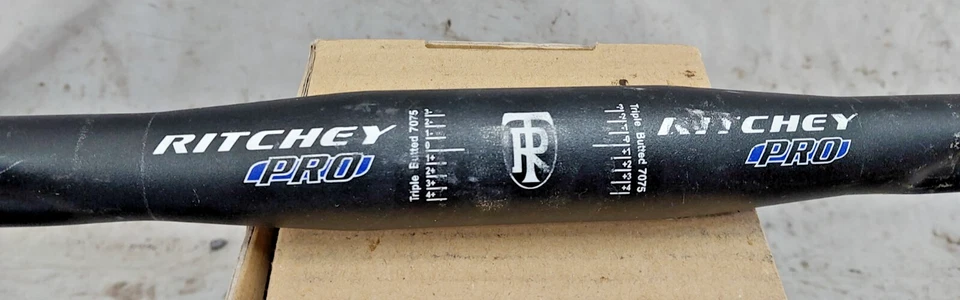 Ritchey Pro Drop Bar 手把黑色 31.8 毫米 44 厘米 Ergo Cannondale cad10 美国船舶 — 第 2/4 张图片