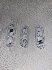 Apple 1M USB to Lightning Charger Cable - Lot Of 3