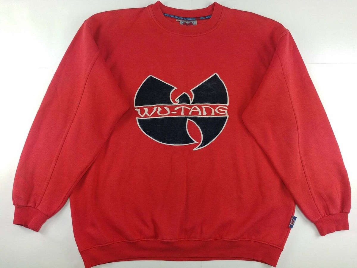WU WEAR sweatshirt, vintage hip hop jacket sewn, authentic WU WEAR sweatshirt, vintage hip hop jacket sewn, authentic