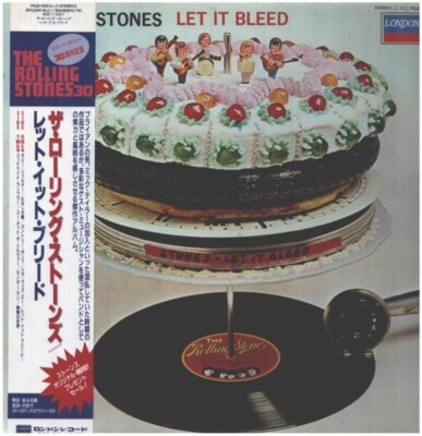 The Rolling Stones Let It Bleed INCL OBI + INSERT JAPAN NEAR MINT Vinyl LP