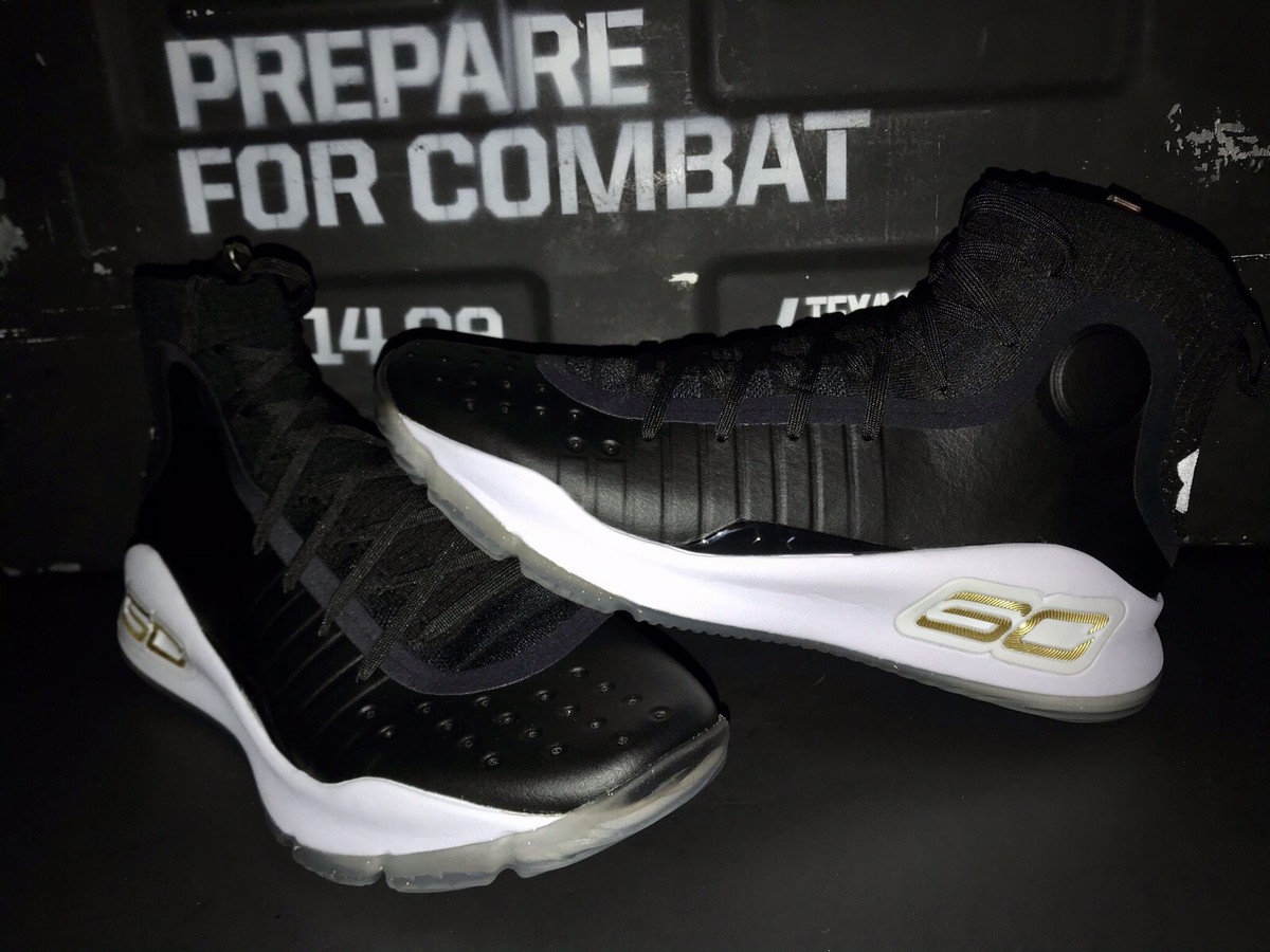 UNDER ARMOUR UA CURRY PE SAMPLE HIGH BLACK GOLD CHAMPIONSHIP