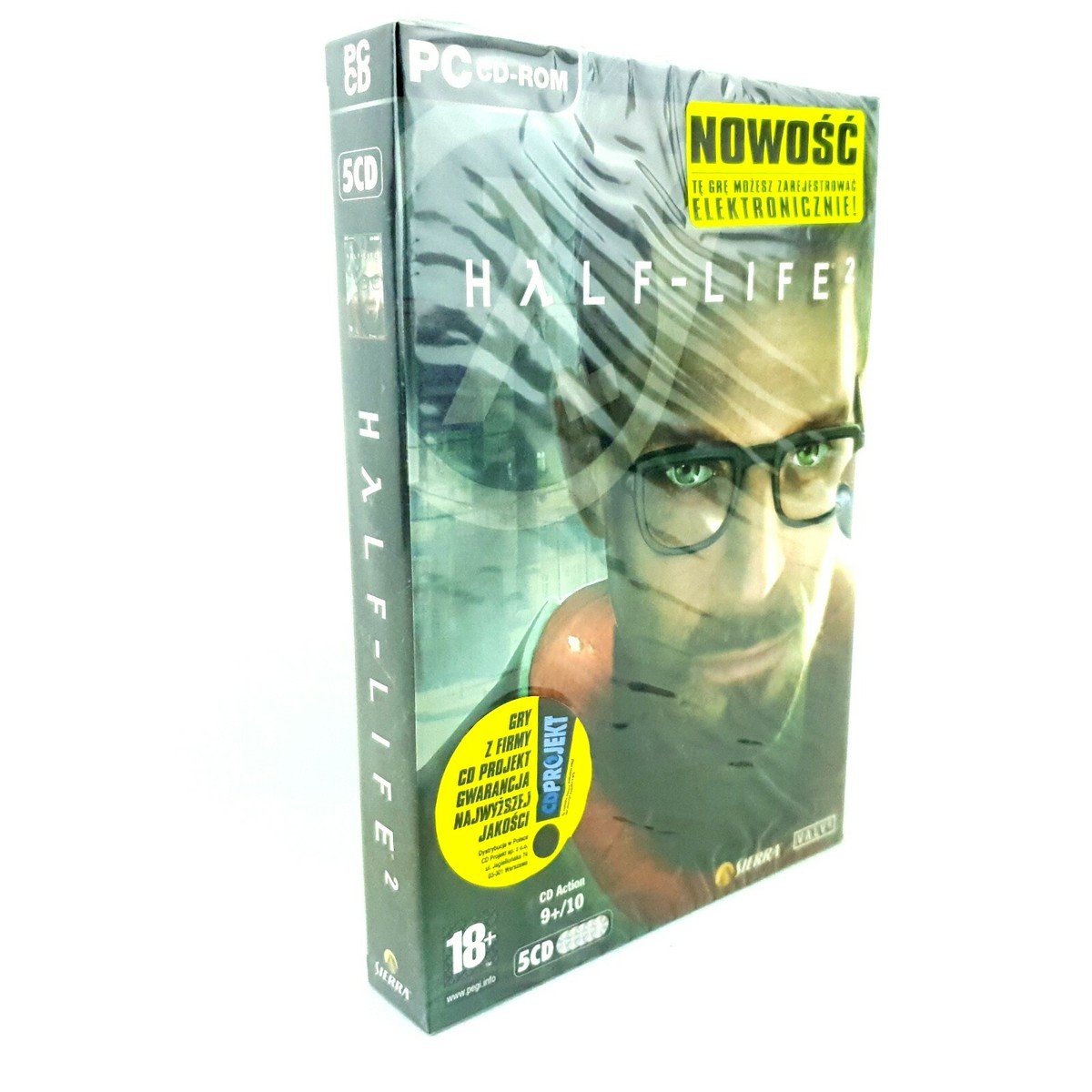 BRAND NEW SEALED HALF LIFE 2 II HALF-LIFE HL2 PC VERY RARE EDITION