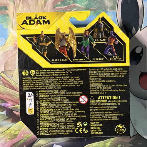 Spin Master DC Movie Black Adam Atom Smasher 4” Figure 1st Edition NEW 2022 - Picture 2 of 2