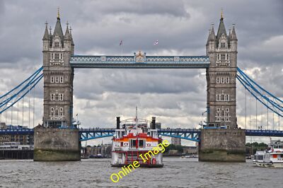 Photo 6x4 London : Southwark - River Thames & Tower Bridge Looking toward c2014