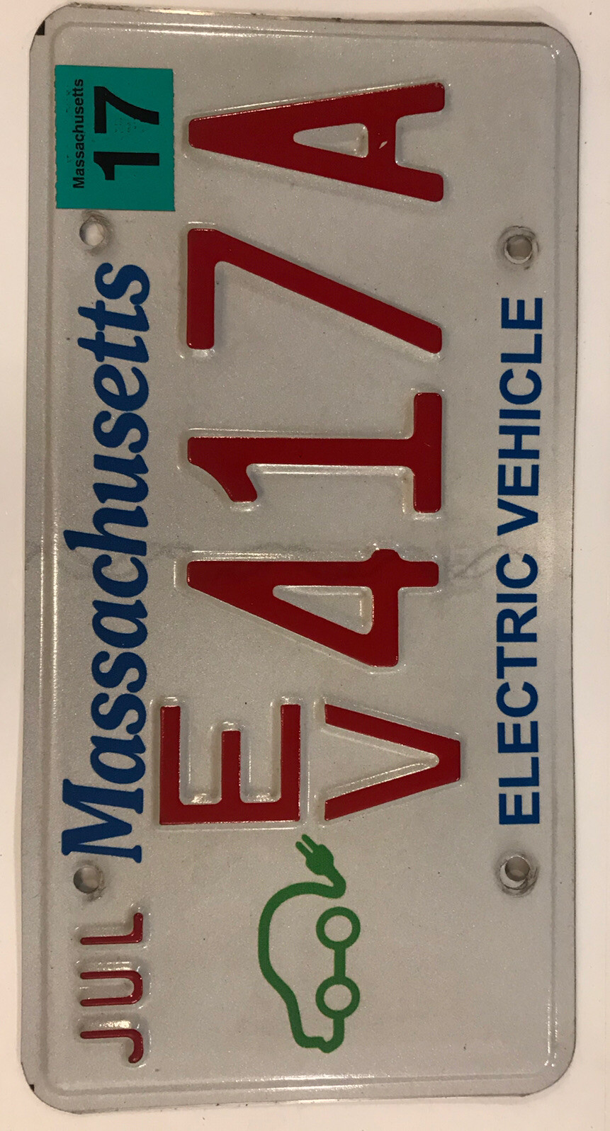 MASS EV ELECTRIC CAR license plate Battery technology Tesla Kona Volt