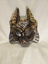 Anubis black and gold masquerade, mardi gras, carnival, venetian mask.