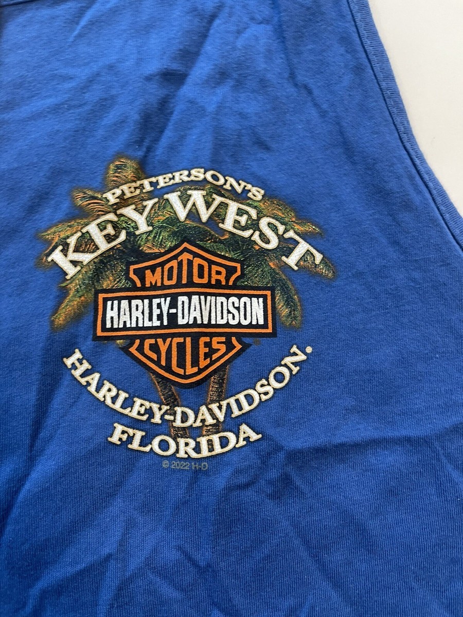 Harley-Davidson ノースリーブ 90s Harley-Davidson/ノースリーブ/袖なし/USA製/フェード