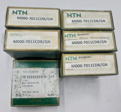 NTN 7011CDB/GNP4, OKUMA# M000-7011CDB/GN BEARING