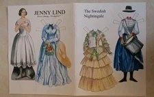 Jenny Lind Swedish Nightingale Paper Dolls by Sandra Vanderpool 2006