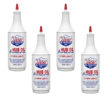 4 - Pack Lucas Oil 10088 Hub Oil, Stop-Leak, Steering Axles/Trailer Hubs, 32 oz