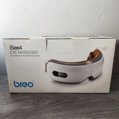 Breo iSee4 Eye Massager Care Relaxation Stress Relief Heated Therapy Foldable