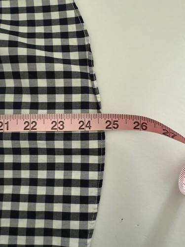 Untuckit Boys 14 Button Down Shirt Black White Check Long Sleeve 100% Cotton - Picture 6 of 7