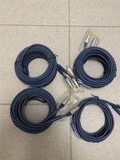 Clicktronic Highend HF Kabel Antennenkabel Stecker Auf Buchse vergoldet 4Stück