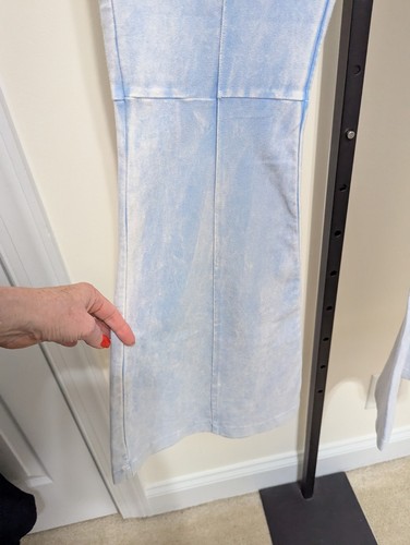 Living Doll Damen Plus hellblau Denim Baumwolle groß Schlaghose Pull On Gr. 2X - Bild 3 von 13