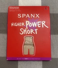Spanx Higher Power Shaping Short Soft Nude XL Power Short Soft Nude 6" Inseam