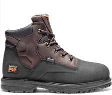 Timberland PRO mens Powerwelt 6" Steel Safety Toe Waterproof Industrial Work ...