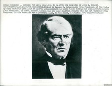 1963 Andrew Johnson Wa President Us Southern Senator Wirephoto 7X9 Vintage