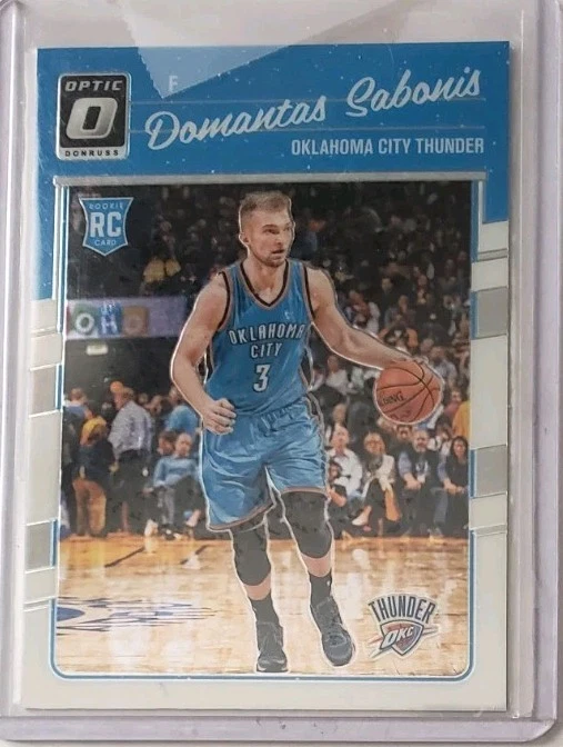 Domantas Sabonis trading card