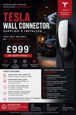 Tesla Wall Charger + Installation – £999 All-in (5-7 Day Service - 3 REMAINING