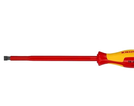 Screwdriver: Insulated; Slot; 10X1.6Mm; Blade Length: 20 - KNP.982010 | EU Stock-image